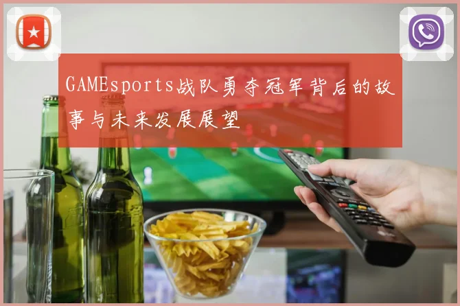 GAMEsports战队勇夺冠军背后的故事与未来发展展望